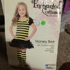 New Kids Girls Honey Bee brand new Halloween costume 1- size (extra small (3-4),